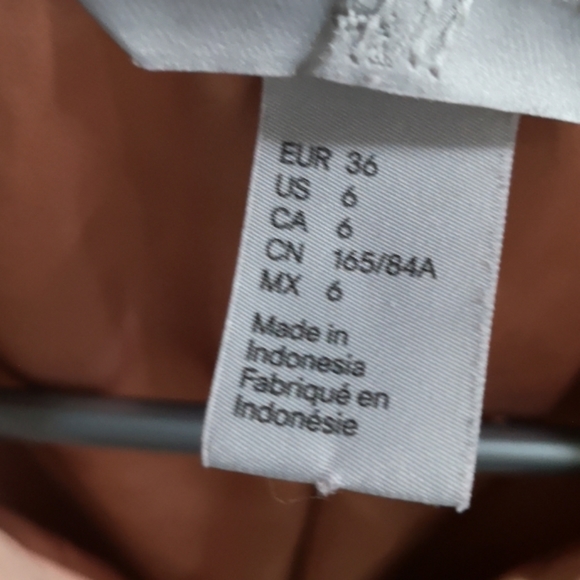 H&M Pink Tie Dress - Picture 2 of 3